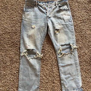 MNML LA loose Ripped Jeans